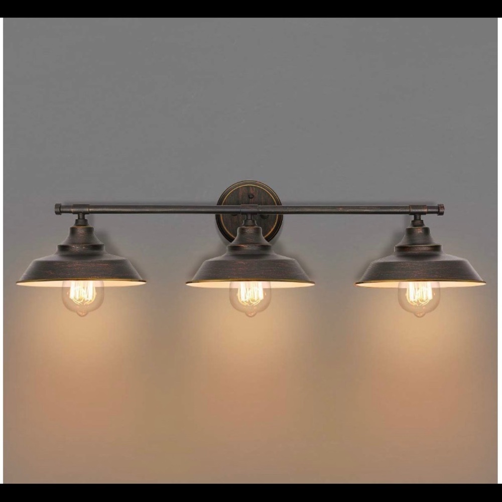 3 light vanity light. Farmhouse lighting